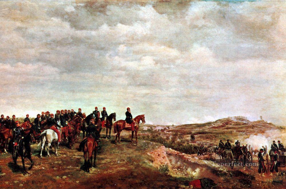 Ejército de campaña Jean Louis Ernest Meissonier Pintura al óleo